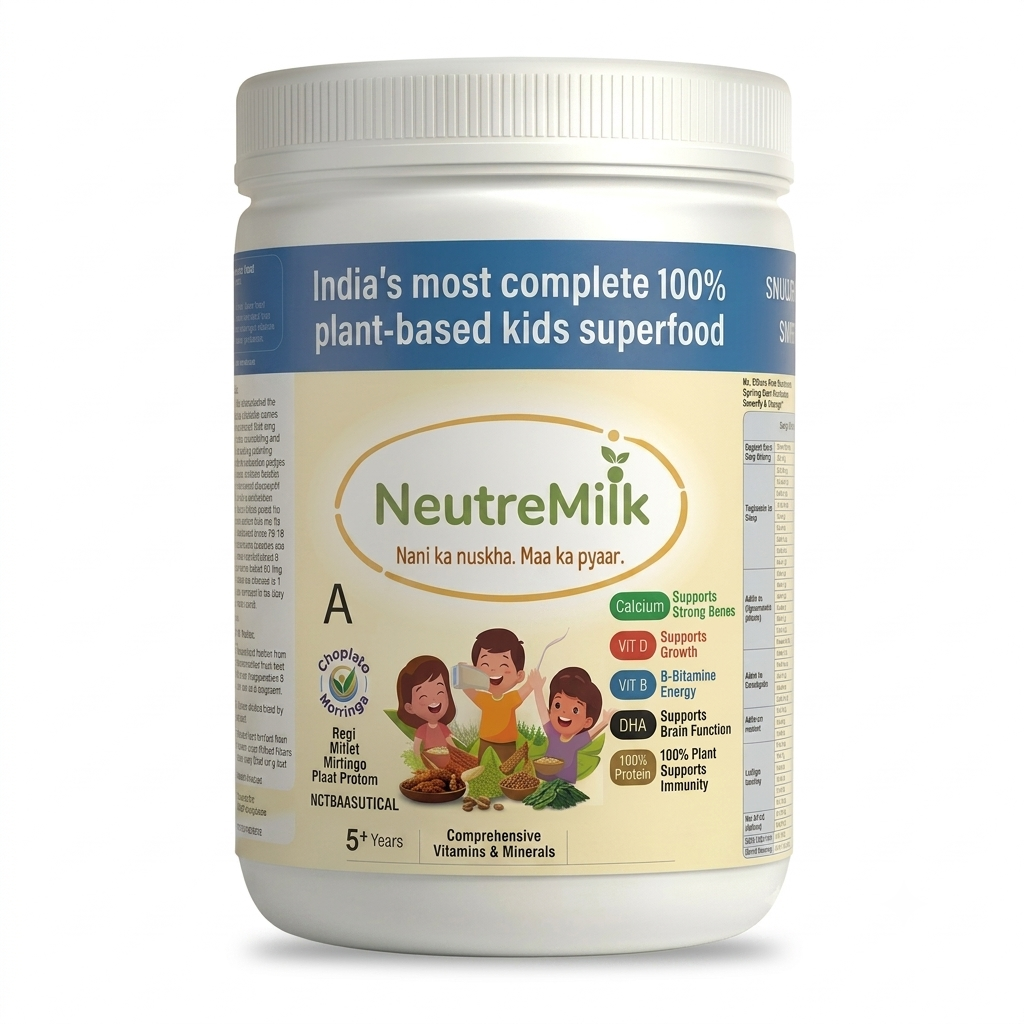 NeutreMilk - Plant-Based Kid's Nutrition Supplement